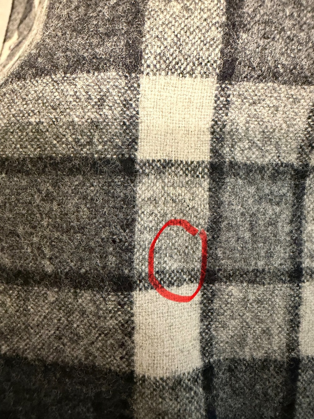Pendleton Black & Gray Plaid Wool XXXL Shirt - Picture 5 of 6